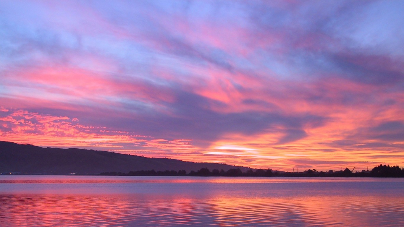 lake-evening-sunset-abendstimmung-57705